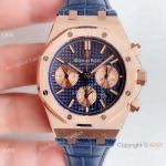 (BF) BF Factory Audemars Piguet Royal Oak 26331or Copy Watch Rose Gold Blue Face